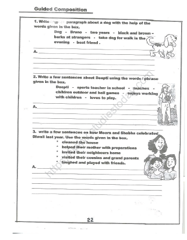 cbse class 2 english what people do worksheet practice